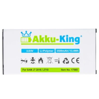 Abbildung von Akku King kompatibel mit Samsung EB BJ710CBC Li Ion 3500mAh für Galaxy J7 2016, 6 Duos TD LTE, Metal 2016 SM J7108