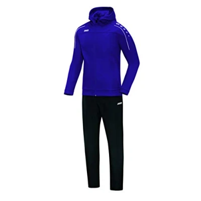 Abbildung von JAKO Herren Präsentationsanzug Classico mit Kapuze, neonorange, 4XL, M9650