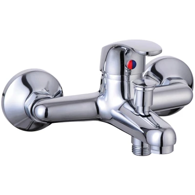 Abbildung von Schütte Wannenarmatur &quot;Sirani&quot;, Mischbatterie Badewanne, Wasserhahn Bad, in Chrom