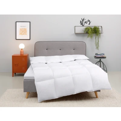 Abbildung von my home Daunenbettdecke &quot;Covino, Bettdecke 135x200 cm, 155x220 cm&quot;, normal, Füllung 60% Daunen &amp; 40% Federn, Bezug 100% Baumwolle, (1 St.), Sommer, Winter, Made in Germany