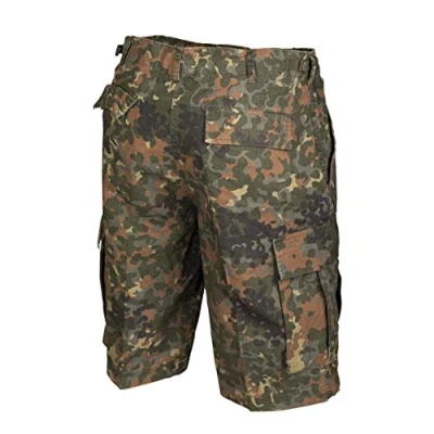 Abbildung von Mil Tec Herren ABD R/S Shorts, Flecktarn, S EU