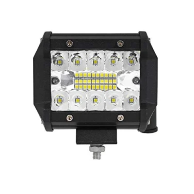 Abbildung von 1x LED Fernscheinwerfer Scheinwerfer Light Bar 4&quot; 10cm 60 Watt 20x CREE Super Hell mit ECE Zulassung Eintragungsfrei Straßenzulassung