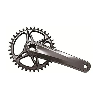 Abbildung von SHIMANO Unisex Erwachsene Fcm91001 Kurbel &amp; garnituren, Schwarz/Anthrazit, 170mm