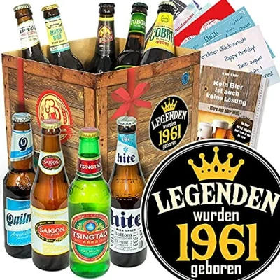 Abbildung von Legenden 1961 ++ 12er Bier Set Welt &amp; DE Geschenk