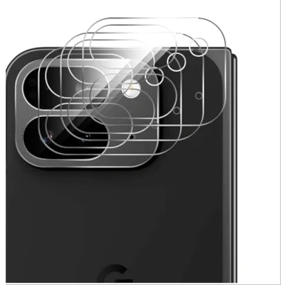 Abbildung von GIOPUEY [kompletter Schutz Kameraschutz Kompatibel mit Google Pixel 9 Pro Fold, [3 Stück] 3D Glas Schutzfolie [Hochtransparent] Camera Protector für Fold
