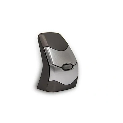 Abbildung von BakkerElkhuizen DXT 2 Precision Mouse, Ergonomische Kabelgebundene Präzisionsmaus, Rechts und Linkshänder, Schwarz/Hellgrau