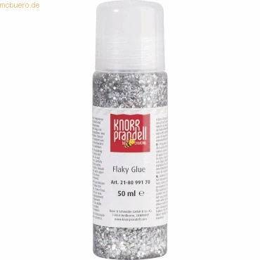 Abbildung von Baier &amp; Schneider GmbH Co.KG Flaky Glue 50ml Silber Regenbogen