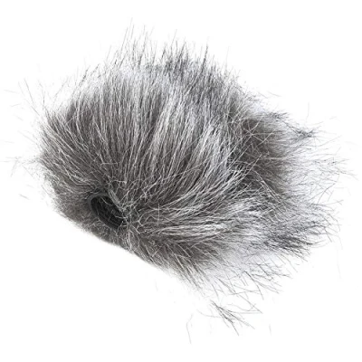 Abbildung von Mikrofon Windschutz Furry Windschutzscheiben Muff, Außen Geräuschreduzierende Kamera Pelz Abdeckung, für MIC 121,TAKSTAR SGC 598,NW 598,NA Q7,Rode VMGO Video GO,VideoMic Pro(S)