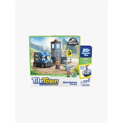 Abbildung von Tile Town Jurassic World Dino Rescue Spielset 20 Teile