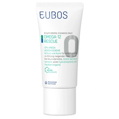 Abbildung von Eubos OMEGA12 Rescue 12% Gesichtscreme Gesichtscreme, Damen, Größe: 50 ml, Weiß
