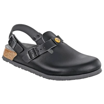 Abbildung von Birkenstock Tokio ESD Pantolette flach, Damen, Größe: 42, Schwarz Schuhe