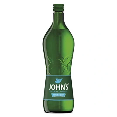Abbildung von Johns Lemon Squash Sirup für Cocktails 0,7l