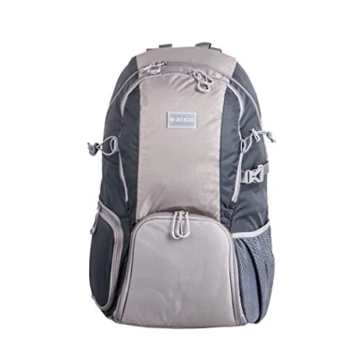 Abbildung von Genesis D135052 Fotorucksack Nattai für DSLR Kamera (Stativhalterung, Seitenzugrgriff, Halterung Trinkflasche, Laptopfach, Bauchgurt)