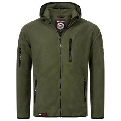 Abbildung von Rock Creek Fleecejacke Herren Jacke mit Kapuze H 390
