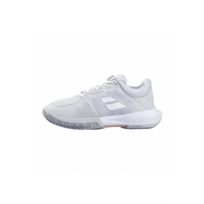 Abbildung von Babolat SFX Platz Tennisschuh für Sandplätze, Damen, Größe: 39, Lunar rock Schuhe