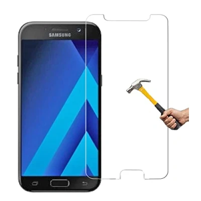Abbildung von ino Schutzglas kompatibel mit Panzerglas Samsung Galaxy A5 2017 Panzerfolie Displayschutzglas Schutz Glasfolie Schutzfolie 9H Härte Displayglas