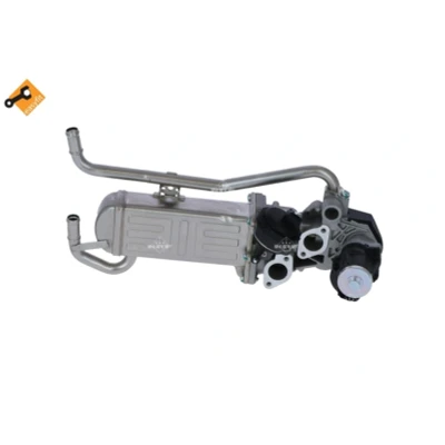 Abbildung von NRF 48215 AGR Modul mit Kühler, Dichtungen, Dichtringen EASY FIT SKODA: Roomster, Fabia 2 Combi, Schrägheck, SEAT: Ibiza 4 ST