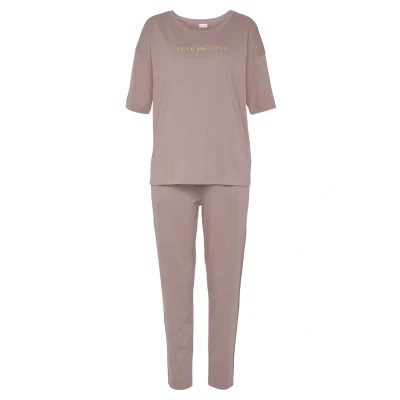 Abbildung von Lascana SET Nachtwäsche Set, Damen, Größe: 32/34, Mauve