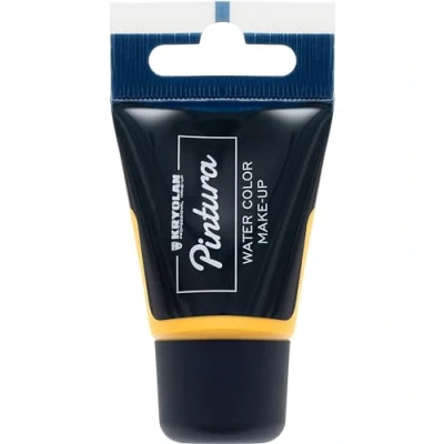 Abbildung von Kryolan Pintura Water Color Schminke Tube 20 ml, Farbe: yellow, 15 Farben, waschbar, ohne Parfüm, Parabene ideal für Kinder, Party, Karneval, Fasching &amp; Halloween