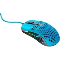 Abbildung von Xtrfy M42 RGB, Ultraleichte Kabelgebundene Gaming Maus, Hochmoderner Pixart 3389 Sensor, Modulares Gehäuse (2 Größen inkl.), RGB Beleuchtung, Miami Blue Edition