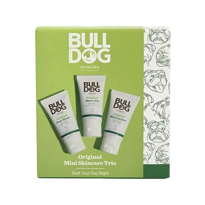Abbildung von BULLDOG Skincare Original Mini Trio Geschenkset für Männer Hautpflege Set in Reisegröße