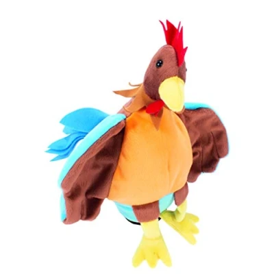 Abbildung von Beleduc Handpuppe HUHN Kuscheltier für Kinder, Größe: One Size, Multi coloured