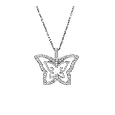 Abbildung von Orphelia Damen Kette aus 925er Sterlingsilber mit Anhänger Silber ZH 7341