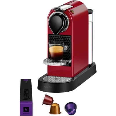 Abbildung von Krups Nespresso Citiz XN7415 Kirschrot