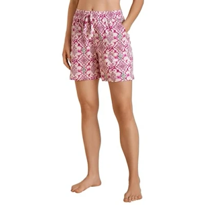 Abbildung von Calida Favourites Nachtwäsche Hose, Damen, Größe: 32/34, Orchid flower