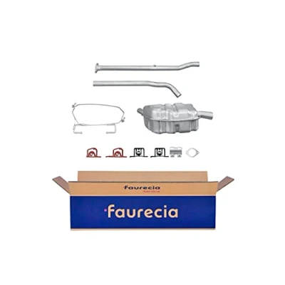 Abbildung von HELLA 8LD 366 035 941 Endschalldämpfer hinten mit Anbauteilen MINI: Cabrio, Schrägheck