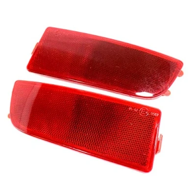 Abbildung von 2x Rot Stoßstangenreflektor Rechts und Links Reflektor E4