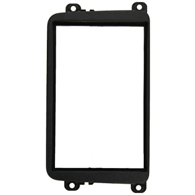 Abbildung von Doppel ISO Radioblende VW (Golf V,Caddy,Touran,Passat 3C,Polo 6R), SKODA (Octavia), schwarz