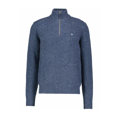 Abbildung von Fynch Hatton Strickpullover, Herren, Größe: Medium, Marine (52)