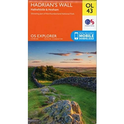 Abbildung von Ordnance Survey GB Explorer Map Blatt OL43: Haltwhistle &amp; Hexham (OS Explorer)