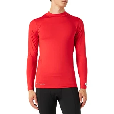 Abbildung von uhlsport Herren Skjorte Funktionsshirt La T shirt, Rot, 3XL EU
