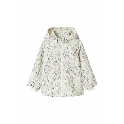 Abbildung von Name it Nmfmaxi Regenjacke / wasserabweisende Jacke für Kinder, Größe: 92, Whisper white