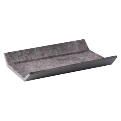 Abbildung von APS 84403 GN 1/4 Tablett Element, 26,5 x 16,2 cm, Höhe 3,5 Melamin, Betonoptik