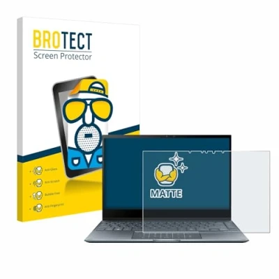 Abbildung von BROTECT Entspiegelungs Schutzfolie für ASUS ZenBook Flip 13 UX363EA Matte Displayschutz Folie, Anti Reflex, Fingerprint