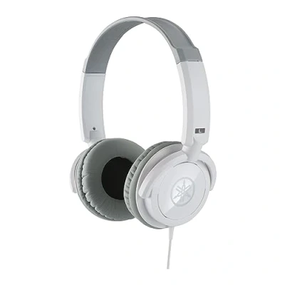 Abbildung von YAMAHA HPH 100WH Dynamic Closed Back Kopfhörer, Weiß