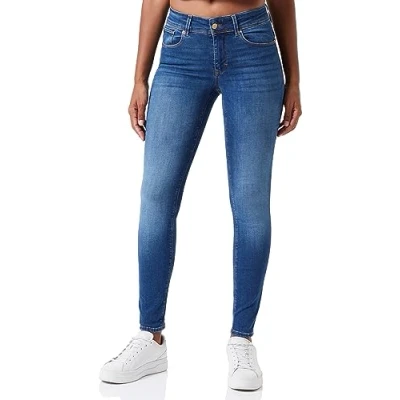 Abbildung von VERO MODA Damen VMEMBRACE MR Push UP SK J RI3134 NOOS Jeans, Medium Blue Denim, XS/32