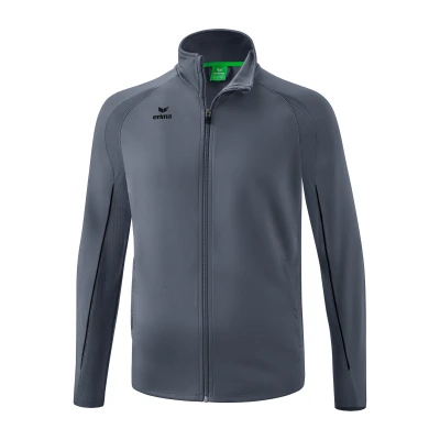 Abbildung von Erima Unisex Kinder Liga Star Polyester Trainingsjacke (1032323), slate grey/schwarz, 116