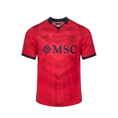 Abbildung von SSC Napoli Herren Maglia Replica Portiere Away Ea7 T Shirt, XXL