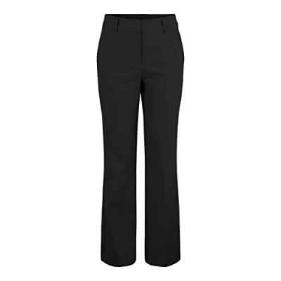 Abbildung von YAS Damen Yasbluris Mw Flared Pant Noos Anzughose, Schwarz, S EU