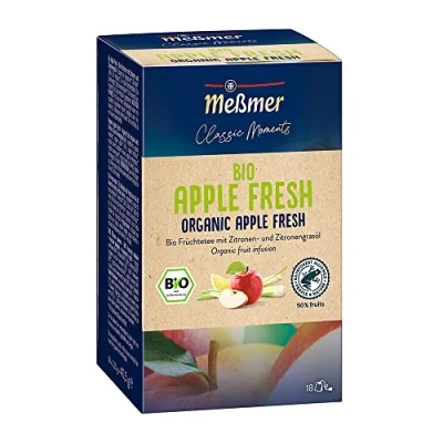 Abbildung von Meßmer Bio Classic Moments Apple Fresh, 18 Teebeutel, 0.0405 von FROG.coffee