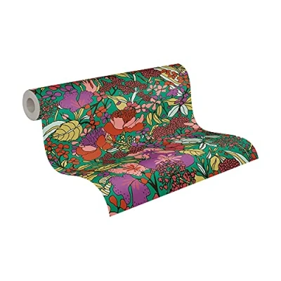 Abbildung von Architects Paper Vliestapete &quot;Floral Impression&quot;, floral botanisch, Blumentapete Tapete Dschungel