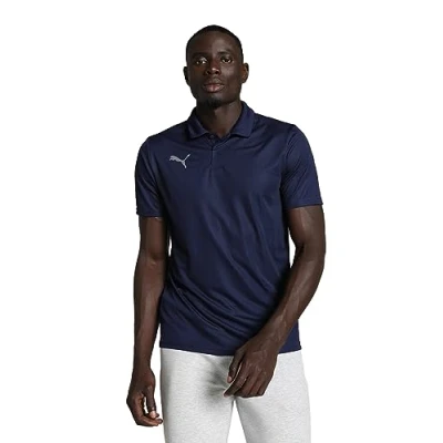 Abbildung von puma Teamliga Sideline Poloshirt, Herren, Größe: 3XL, Peacoat white