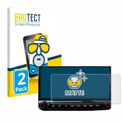 Abbildung von BROTECT Entspiegelungs Schutzfolie für Kia Ceed 2022 Infotainment System 10.25&quot; (2 Stück) Matte Displayschutz Folie, Anti Fingerprint