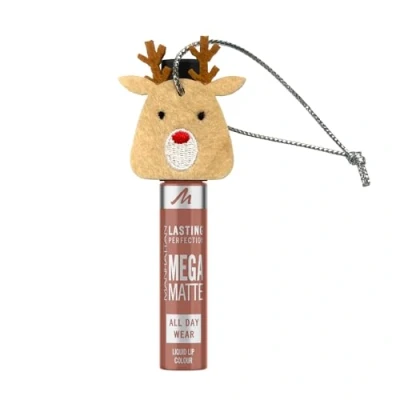 Abbildung von Manhattan Lasting Perfection Mega Matte Lip Color Fb. 700 + Rentier GWP
