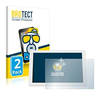 Abbildung von BROTECT Entspiegelungs Schutzfolie für WetterOnline Home 3 (2 Stück) Matte Displayschutz Folie, Anti Reflex, Fingerprint