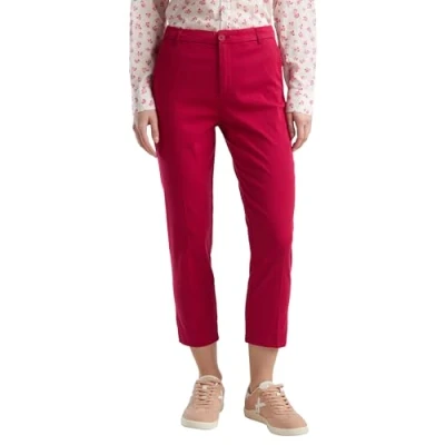 Abbildung von United Colors of Benetton Stoffhose, Damen, Größe: 48, Red